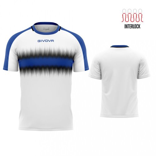 sada 18 fotbalových dresů givova Radio - Barva dresu: modrá/černá 0210, Velikost: XL