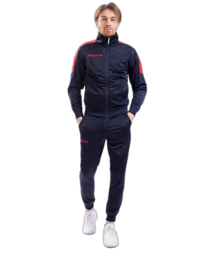 barva tmavě modrá/červená 0412