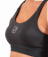 Fitness top s elastickým páskem Donna - Barva: černá 0010, Velikost: M