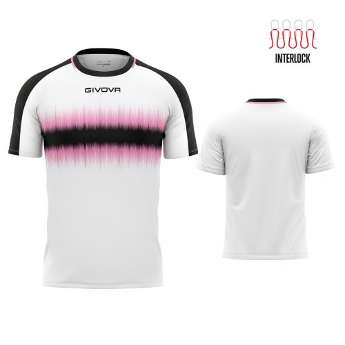 sada 15 fotbalových dresů givova Radio - Barva dresu: růžová/černá 1110, Velikost: M