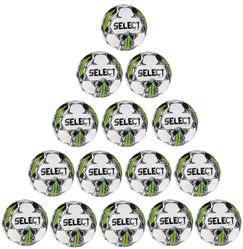 sada 15 fotbalových míčů Select Braga FIFA Basic velikost 5