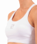 Fitness top s elastickým páskem Donna - Barva: bílá 0003, Velikost: XS