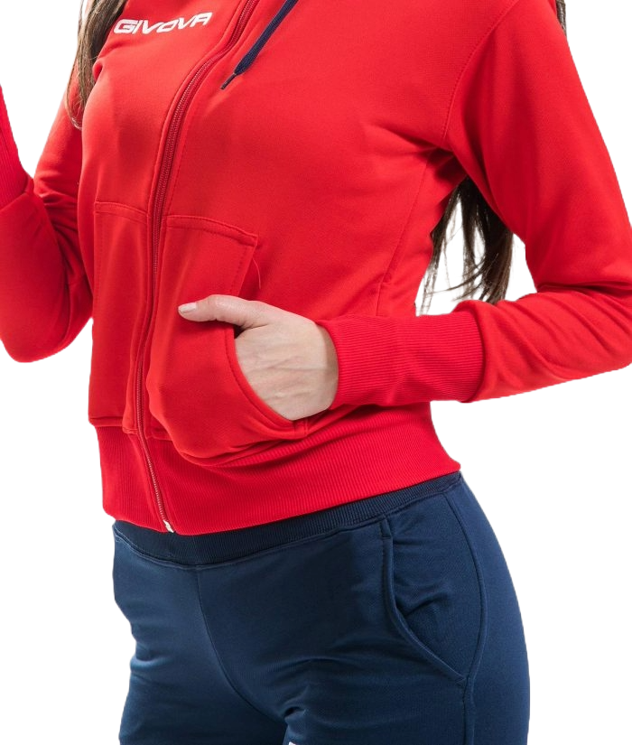 dámská tepláková souprava givova Lady - Barva: tmavě modrá/fuxiová 0406, Velikost: S