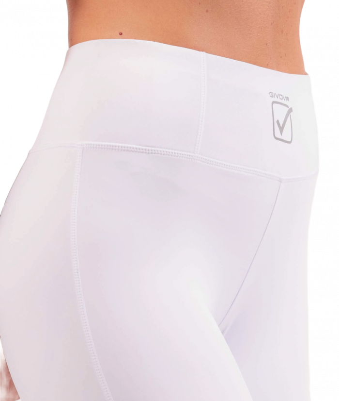 dámské fitness legíny Moon - Barva: bílá 0003, Velikost: XL