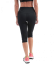dámské 3/4 fitness legíny Donna - Barva: černá/fuxiová 1006, Velikost: L