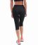 dámské 3/4 fitness legíny Donna - Barva: černá/bílá 1003, Velikost: S