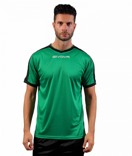 fotbalový dres givova Revolution - Barva dresu: zelená/černá (kód 1310)
