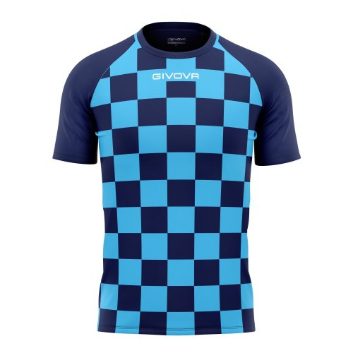 fotbalový dres givova Dama - Barva dresu: světle modrá/tmavě modrá 0504, Velikost: L