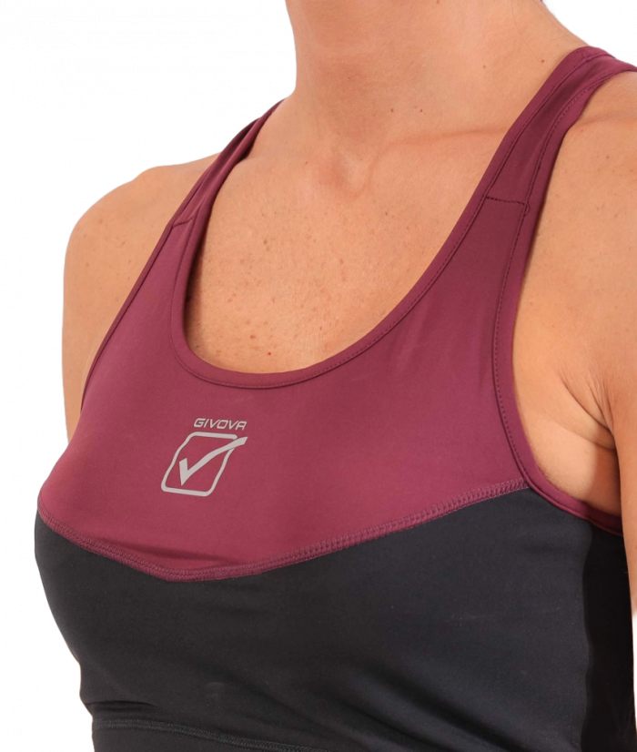 Fitness top Donna - Barva: bílá 0003, Velikost: XL