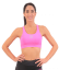 Fitness top s elastickým páskem Donna - Barva: bílá 0003, Velikost: M