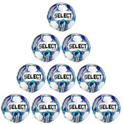 Sada 10 odlehčených fotbalových míčů Select FB Future Light DB velikost 4