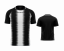 fotbalový dres givova Stripe - Barva dresu: bílá/černá 0310, Velikost: M