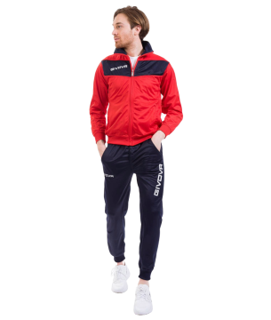 Sportovní oblečení - Barva - červená/tmavě modrá 1204