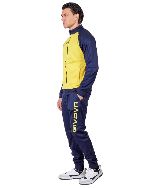 barva žlutá/tmavě modrá 0704