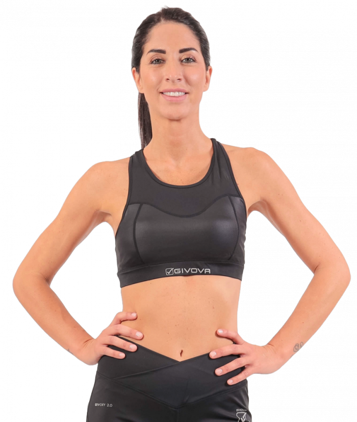 Fitness top Donna Eco - Barva: černá 0010, Velikost: M