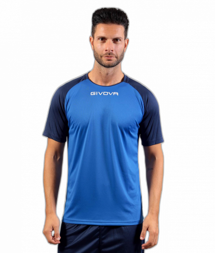 fotbalový dres givova Capo - Barva dresu: modrá/tmavě modrá 0204