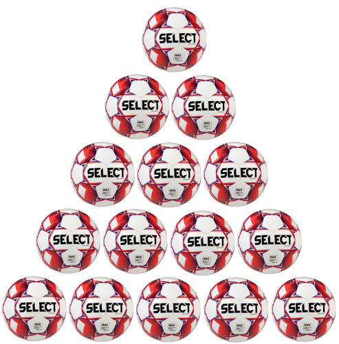 sada 15 fotbalových míčů Select Clava velikost 4