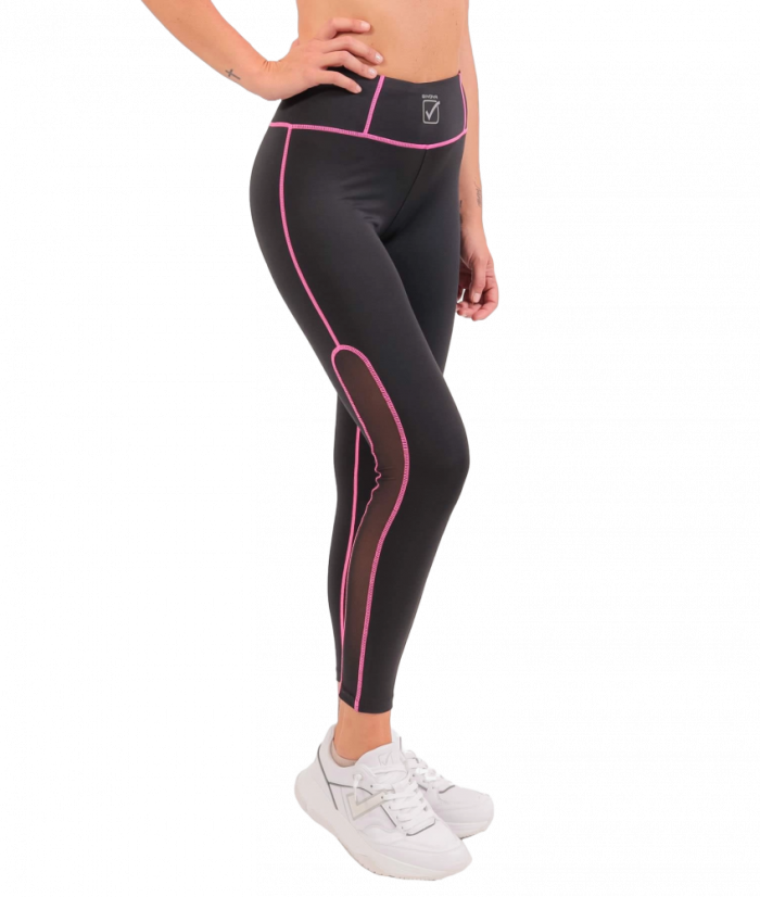 dámské fitness legíny Moon - Barva: bílá 0003, Velikost: XL
