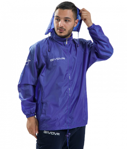 šusťáková bunda givova Basico - Barva: modrá 0002, Velikost: XL