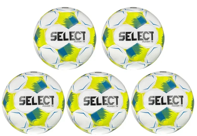 sada 5 fotbalových míčů Select Power TB FIFA Basic velikost 5