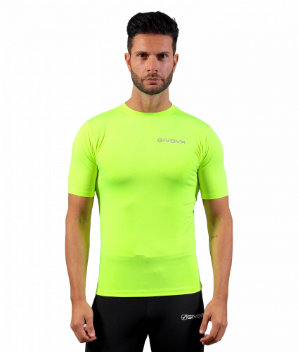 funkční tričko givova Corpus 2 - Barva: reflexně žlutá 0019, Velikost: S