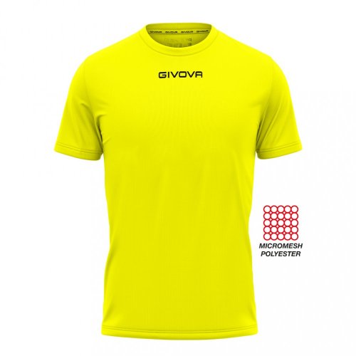 fotbalový dres givova One - Barva dresu: reflexně žlutá 0019, Velikost: S
