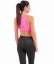 Fitness top s elastickým páskem Donna - Barva: černá 0010, Velikost: M