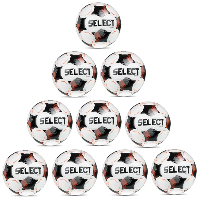 sada 10 fotbalových míčů Select Club DB FIFA Basic velikost 5