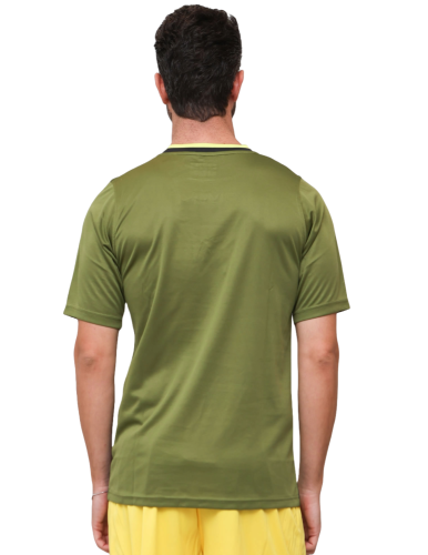 khaki + reflexně žlutá 5119
