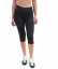 dámské 3/4 fitness legíny Donna - Barva: černá/bílá 1003, Velikost: XS