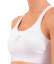 Fitness top s elastickým páskem Donna - Barva: bílá 0003, Velikost: M