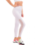 dámské fitness legíny Moon - Barva: bílá 0003, Velikost: XL
